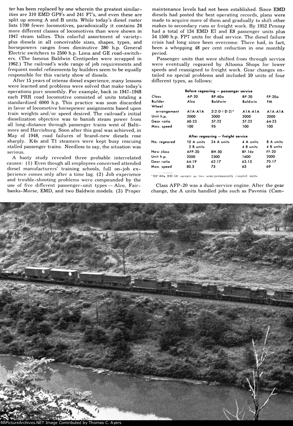 "Largest Locomotive Fleet," Page 42, 1964
